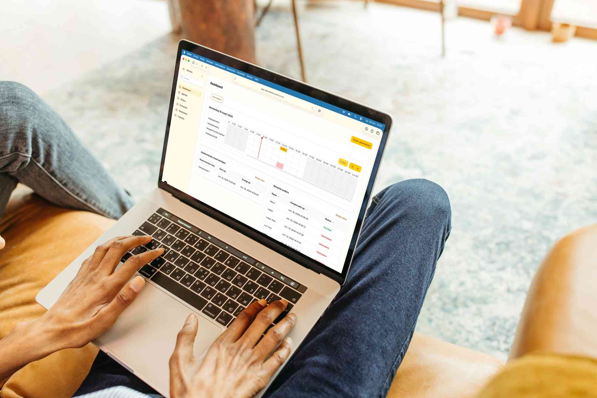 ReserveBee dashboard